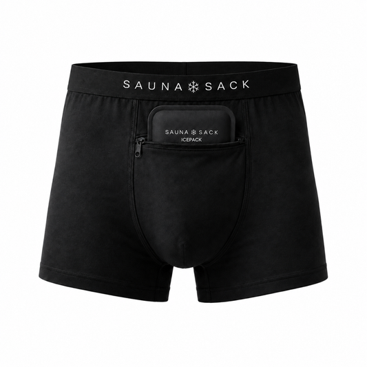 SaunaSack™ Cooling Brief | Reusable Cooling Pack Included