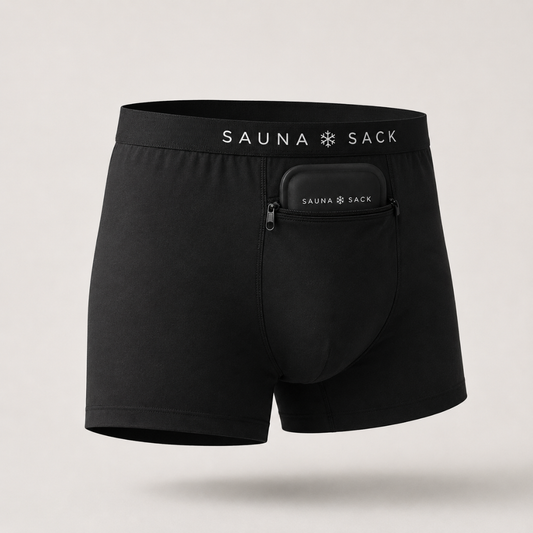 SaunaSack™ Cooling Brief | Reusable Cooling Pack Included