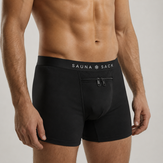 SaunaSack™ Cooling Brief | Reusable Cooling Pack Included