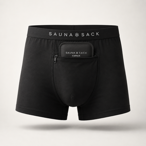 SaunaSack™ Cooling Brief | Reusable Cooling Pack Included